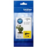 BROTHER LC436XL INVESTMENT INK CARTRIDGE HIGH YIELD YELLOW