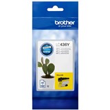 BROTHER LC436 INVESTMENT INK CARTRIDGE YELLOW