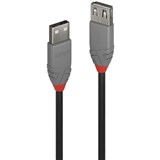 LINDY 36704 ANTHRA LINE USBA 20 EXTENSION CABLE 3M BLACK