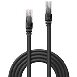 LINDY 48078 NETWORK CABLE CAT6 UUTP GIGABIT 2M BLACK