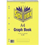 SPIRAX GRAPH PAD A4 3mm 30 LEAF 585
