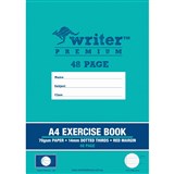 WRITER PREMIUM EXERCISE BOOK DOTTED THIRDS 14MM 70GSM 48 PAGE A4 BALL