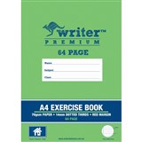 WRITER PREMIUM EXERCISE BOOK DOTTED THIRDS 14MM 70GSM 64 PAGE A4 HOUSE