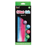 SENSORY SPROUTS FIDGET FISH ASSORTED SET 3