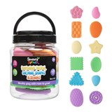 SENSORY SPROUTS TEXTURED CALMING PASTEL SHAPES AND STONES ASSORTED SET 12