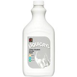EDUCATIONAL COLOURS LIQUICRYL JUNIOR STUDENT PAINT 2 LITRE WHITE