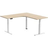 ERGOVIDA EED633D ELECTRIC SITSTAND CORNER DESK 1800 X 1800 X 750MM WHITEOAK