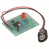 SHORT CIRCUITS TWO PROJECT RED OR GREEN LED FLASHER