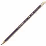 FABERCASTELL GOLDFABER PENCILS ERASER TIP HB