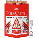 FABERCASTELL GRIP TRIANGULAR GRAPHITE PENCIL HB