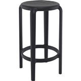 SIESTA EXCLUSIVE TOM BAR STOOL 65 BLACK