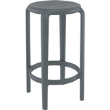 SIESTA EXCLUSIVE TOM BAR STOOL 65 DARK GREY