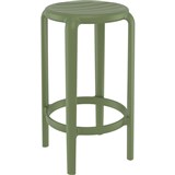 SIESTA EXCLUSIVE TOM BAR STOOL 65 OLIVE GREEN