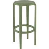 SIESTA EXCLUSIVE TOM BAR STOOL 75 OLIVE GREEN