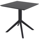 SIESTA SKY TABLE 700 X 700 X 740MM BLACK