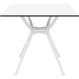 SIESTA AIR TABLE 800 X 800MM WHITE