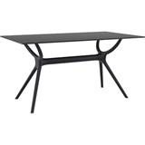 SIESTA AIR TABLE 1400 X 800MM BLACK