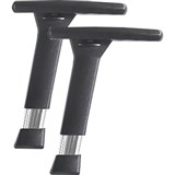 TRUMAN ADJUSTABLE CHAIR ARMS BLACK PACK 2