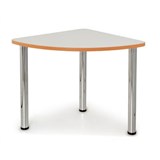 QUORUM GEOMETRY MEETING TABLE QUARTER ROUND 750MM