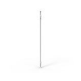 RAPIDLINE SHUSH30 SCREEN JOINING POLES 120 DEGREE 1200 X 30 X 30MM WHITE SATIN