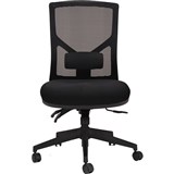 RAPIDLINE BREEZE CHAIR MEDIUM MESH BACK BLACK