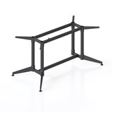 RAPIDLINE TYPHOON SINGLE STAGE MEETING TABLE FRAME 1500MM BLACK PC ALL OVER