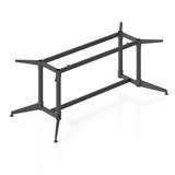 RAPIDLINE TYPHOON SINGLE STAGE MEETING TABLE FRAME 2400MM BLACK PC ALL OVER