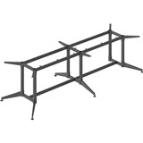 RAPIDLINE TYPHOON DOUBLE STAGE MEETING TABLE FRAME 3200MM BLACK PC ALL OVER