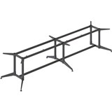 RAPIDLINE TYPHOON DOUBLE STAGE MEETING TABLE FRAME 4200MM BLACK PC ALL OVER