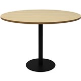 RAPIDLINE ROUND TABLE DISC BASE 1200MM NATURAL OAKBLACK