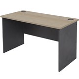 RAPID WORKER OPEN DESK 1200 X 600MM OAKIRONSTONE