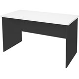 RAPID WORKER OPEN DESK 1200 X 600MM WHITEIRONSTONE