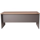 RAPID WORKER OPEN DESK 1800 X 750MM OAKIRONSTONE