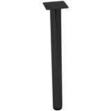 RAPIDLINE ROUND LEG 60 X 705MM BLACK SET 4