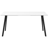 RAPIDLINE ETERNITY HIGH BAR TABLE 2100 X 750MM NATURAL WHITEBLACK