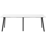 RAPIDLINE ETERNITY HIGH BAR TABLE 3000 X 750MM NATURAL WHITEBLACK
