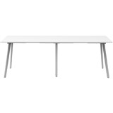 RAPIDLINE ETERNITY HIGH BAR TABLE 3000 X 750MM NATURAL WHITEWHITE