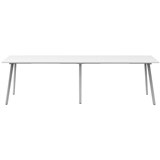RAPIDLINE ETERNITY HIGH BAR TABLE 3600 X 750MM NATURAL WHITEWHITE
