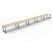 RAPID INFINITY DELUXE 5 PERSON LOOP LEG SINGLE SIDED WORKSTATION
