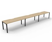 RAPID INFINITY DELUXE 3 PERSON PROFILE LEG SINGLE SIDED WORKSTATION