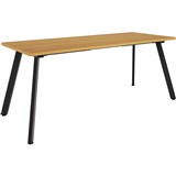 RAPIDLINE ETERNITY MEETING TABLE 1800 X 750MM BEECHBLACK