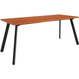 RAPIDLINE ETERNITY MEETING TABLE 1800 X 750MM CHERRYBLACK