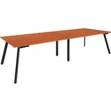 RAPIDLINE ETERNITY MEETING TABLE 3200 X 1200MM CHERRYBLACK