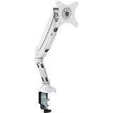 RAPIDLINE EXECUTIVE GAS SPRING SINGLE MONITOR ARM WHITE