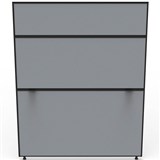 RAPIDLINE SHUSH30 SCREEN 1200H X 1500W MM GREY