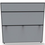 RAPIDLINE SHUSH30 SCREEN 1500H X 1500W MM GREY