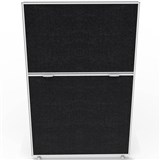 RAPIDLINE SHUSH30 SCREEN 1200H X 750W MM BLACK