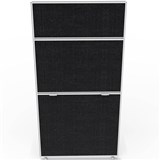 RAPIDLINE SHUSH30 SCREEN 1500H X 750W MM BLACK