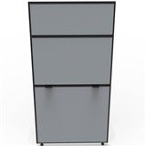 RAPIDLINE SHUSH30 SCREEN 1500H X 750W MM GREY