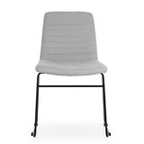 RAPIDLINE SLED BASE CHAIR LIGHT GREYBLACK